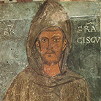Francis of Assissi fresco